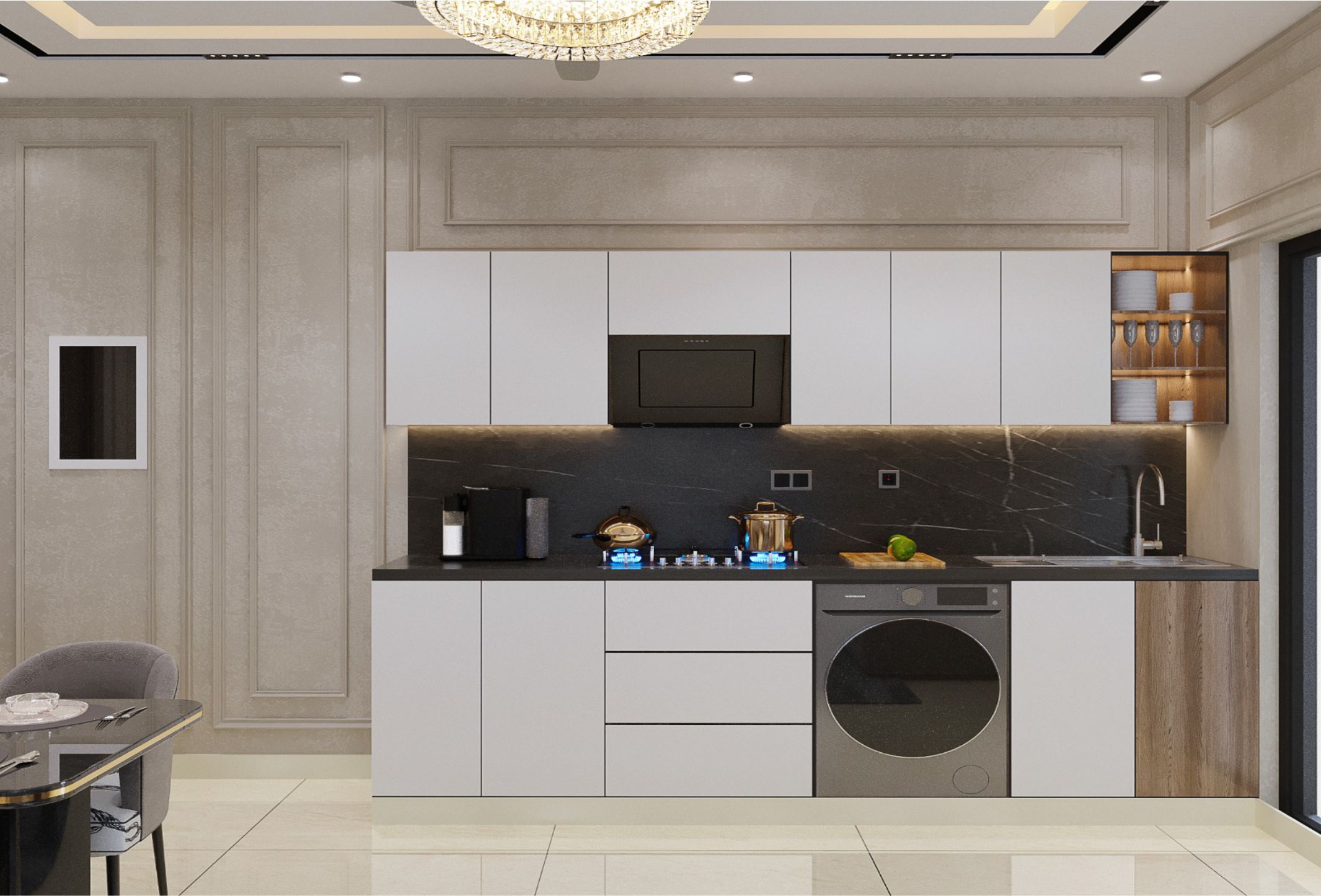 Modular Kitchen Setup