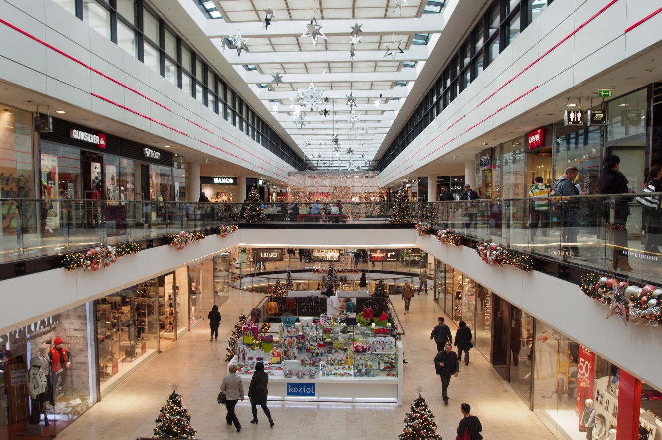 United Mall Premium Commercial Shops Interior
